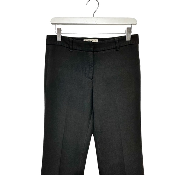 Burberry Stretchy Straight Leg Flat Front Women’s Pants Size 2 - Picture 4 of 12